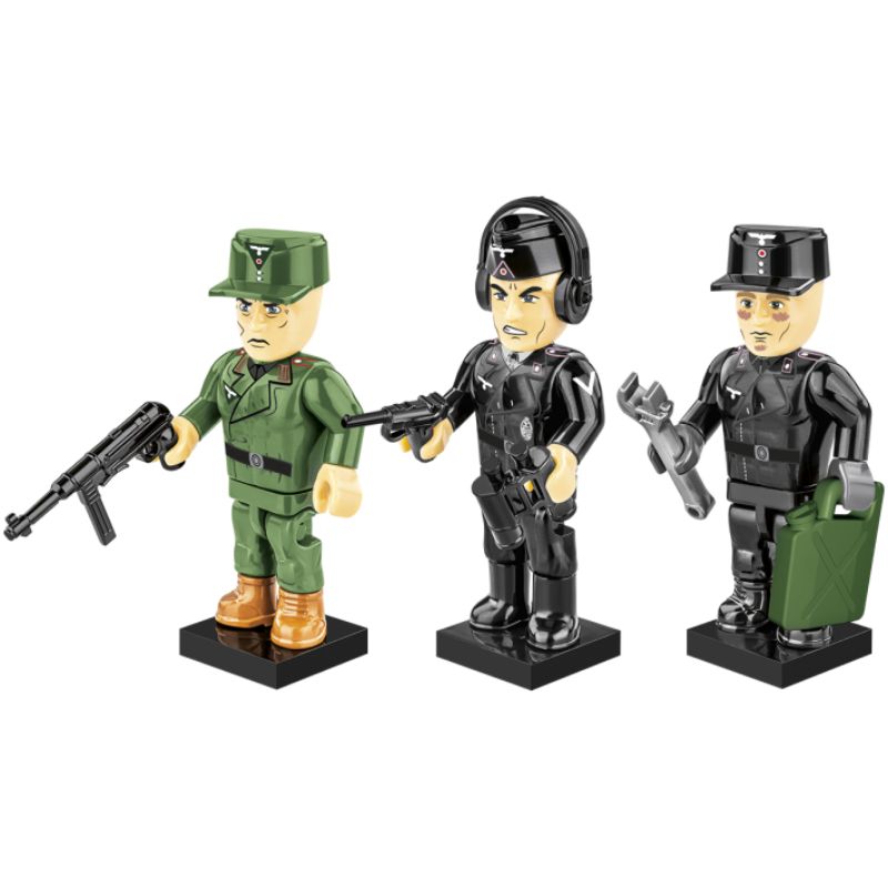 COBI 2053 German Tank Crew Figuren