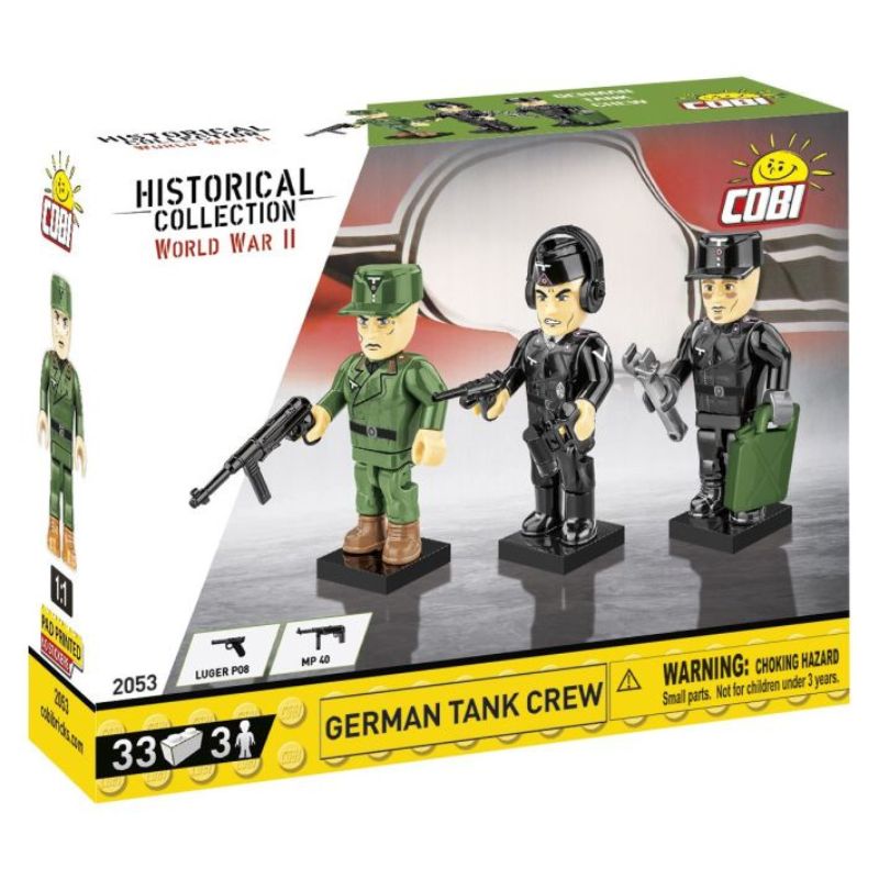 COBI 2053 German Tank Crew Figuren