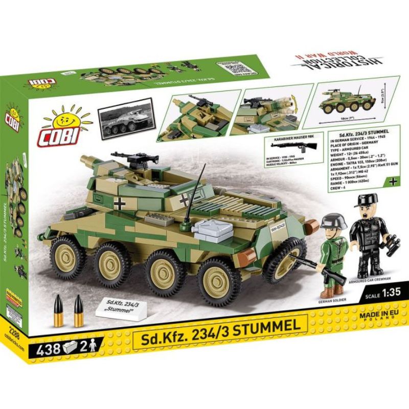 COBI 2288 Sd.Kfz. 234/3 Stummel