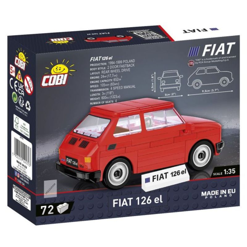 COBI 24531 Fiat 126 el