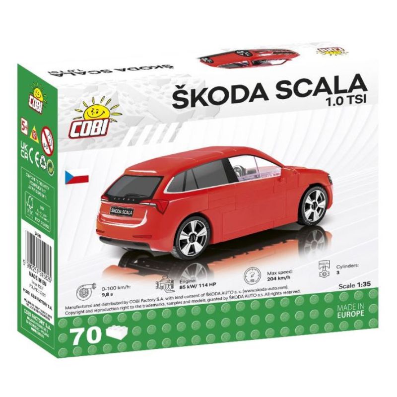 COBI 24582 Škoda Scala 1.0 TSI