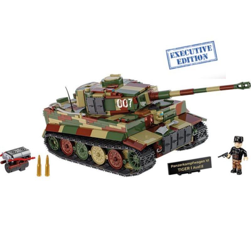 COBI 2587 Panzerkampfwagen VI Tiger I Ausf. E No. 007 Executive Edition