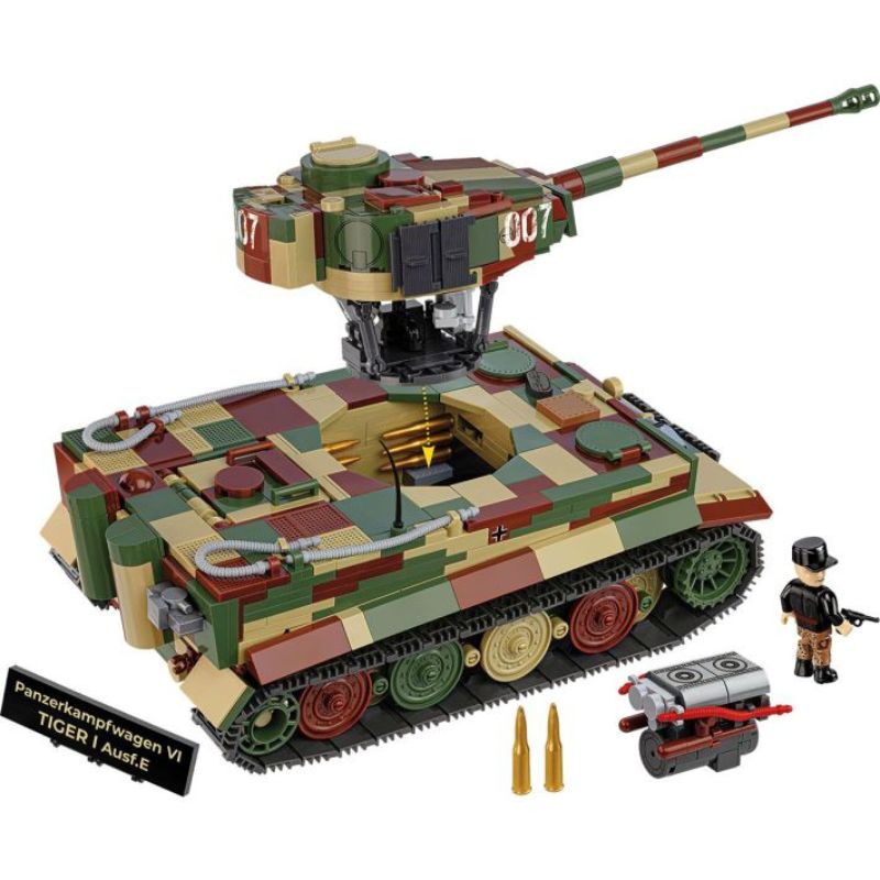 COBI 2587 Panzerkampfwagen VI Tiger I Ausf. E No. 007 Executive Edition