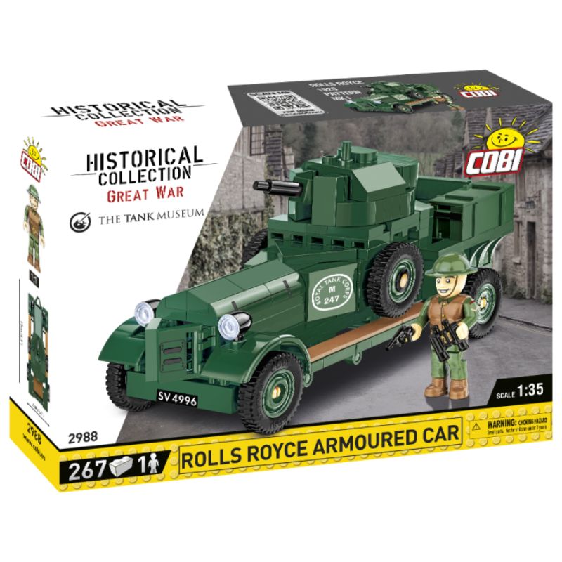 COBI 2988 Rolls-Royce Armoured Car 1920 Pattern Mk I