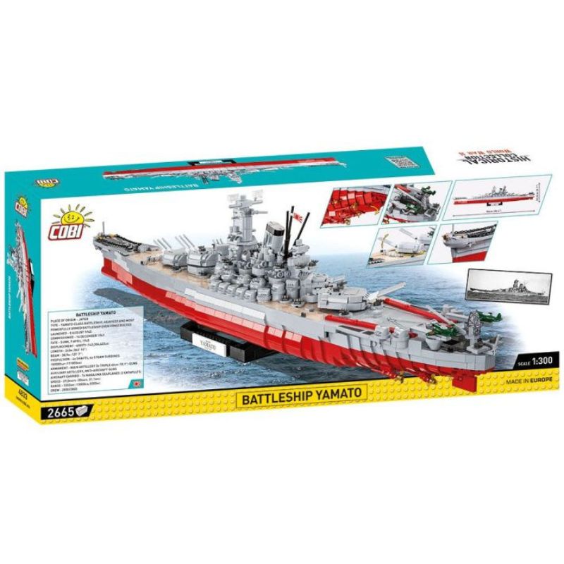 COBI 4833 Battleship Yamato