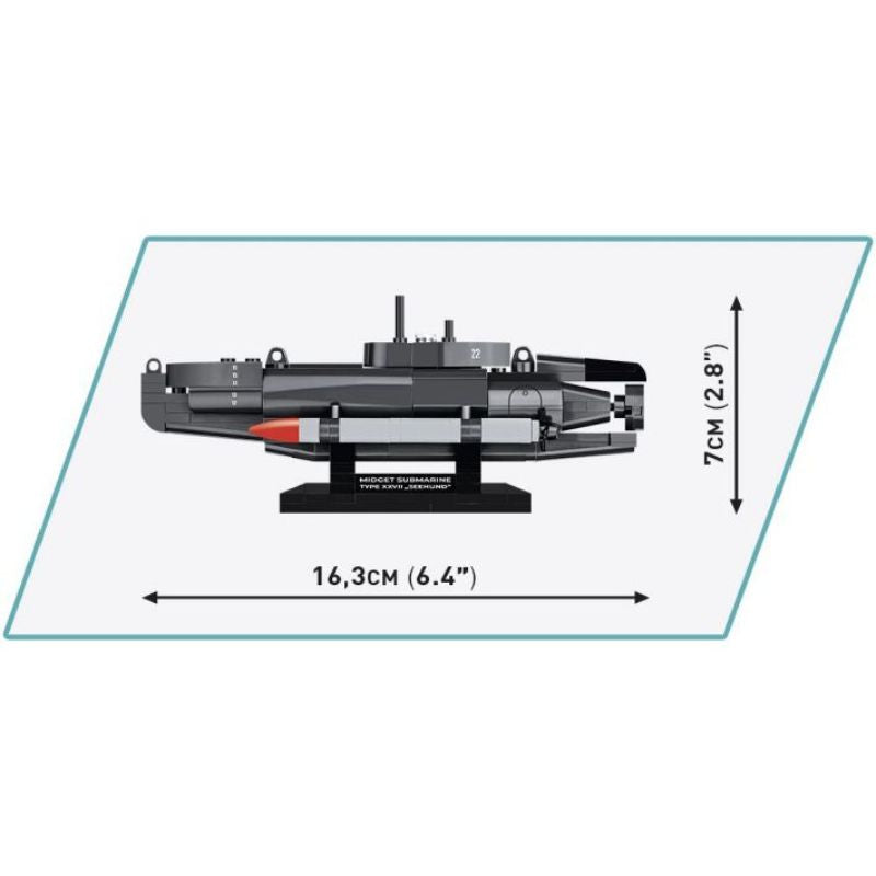 COBI 4846 U-Boat XXVII Seehund