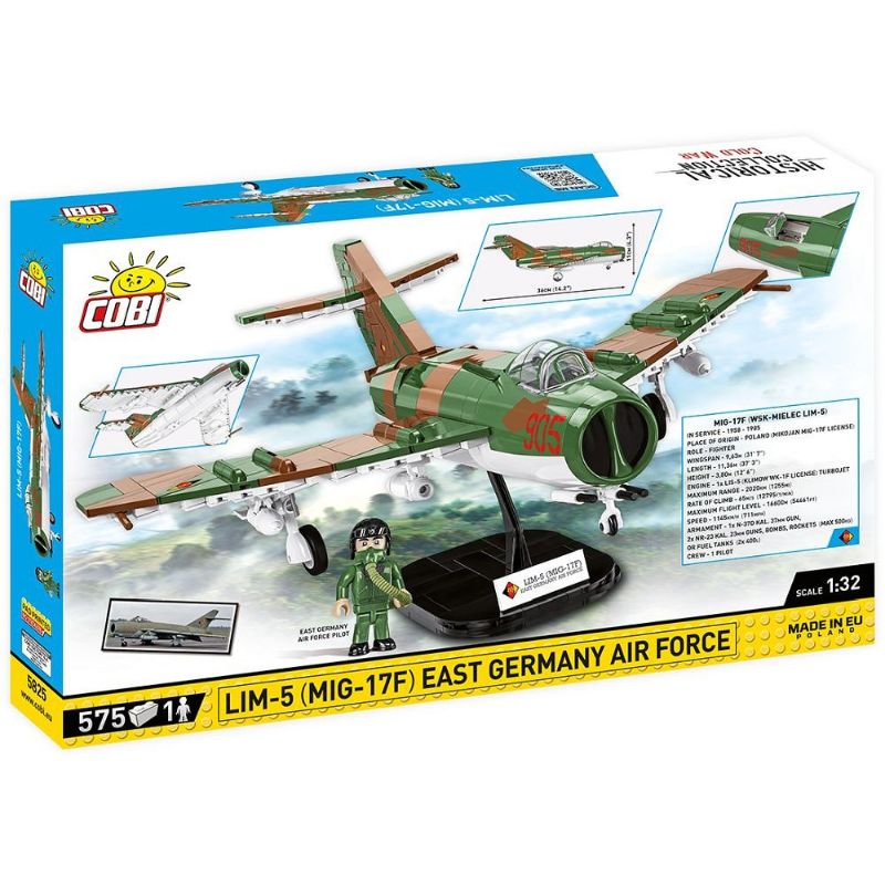 COBI 5825 Lim-5 (MiG-17F) East Germany Air Force