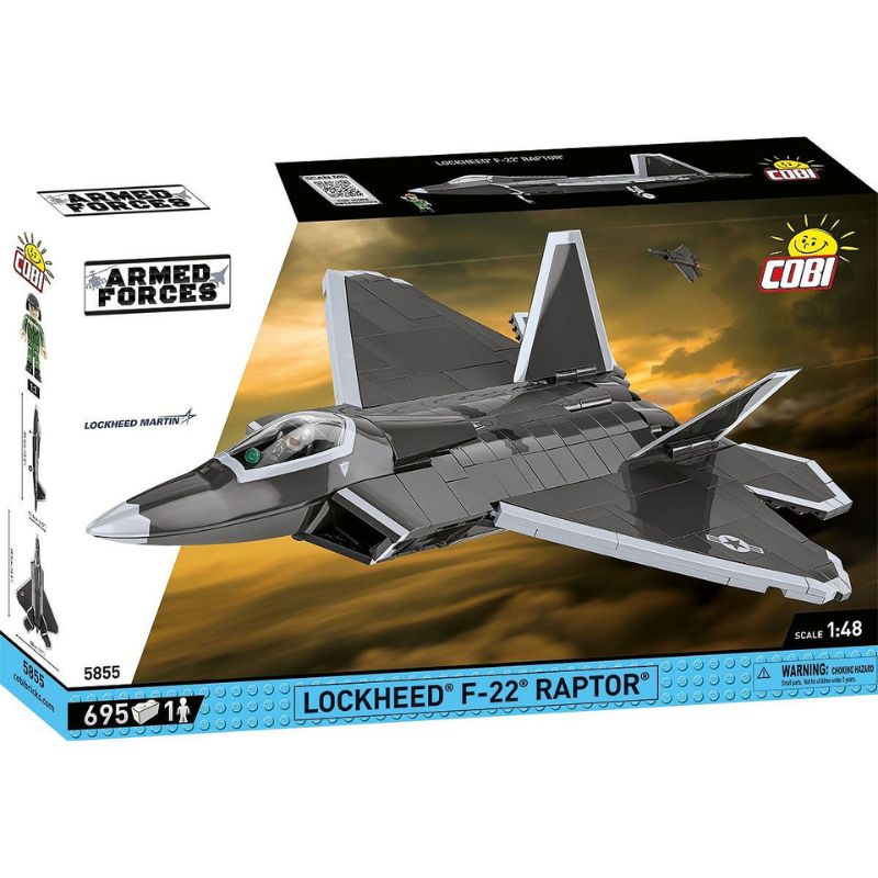 COBI 5855 Lockheed F-22 Raptor