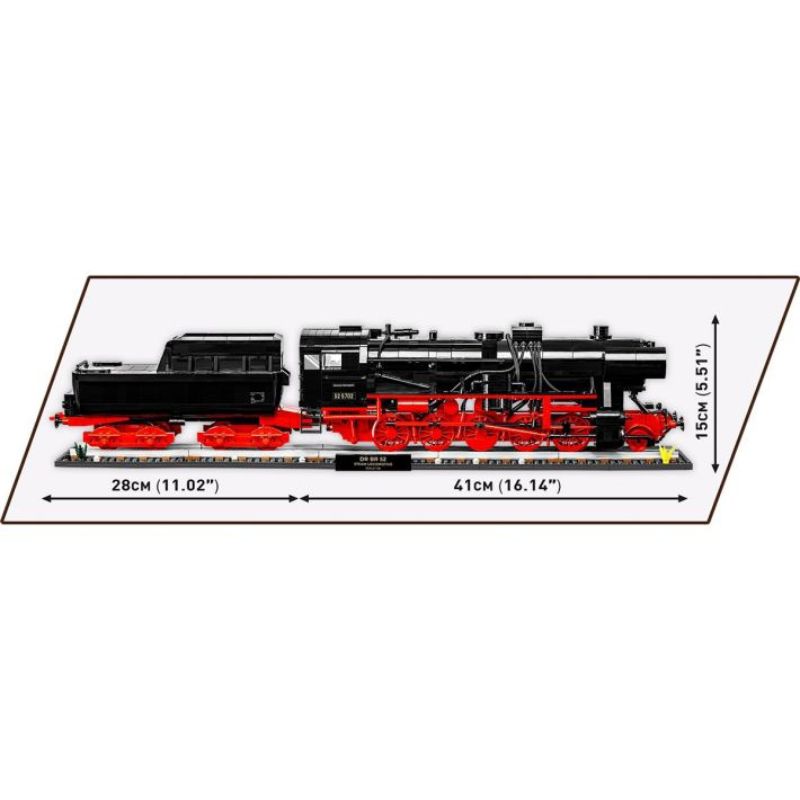 COBI 6287 DR BR 52 Steam Locomotive & Railway Semaphore