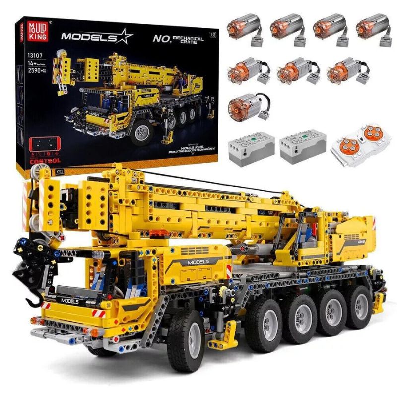 MOULD KING 13107 Mechanical Crane RC